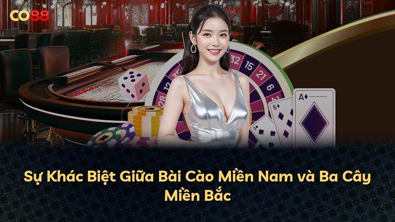 Sự Khác Biệt Giữa Bài Cào Miền Nam và Ba Cây Miền Bắc